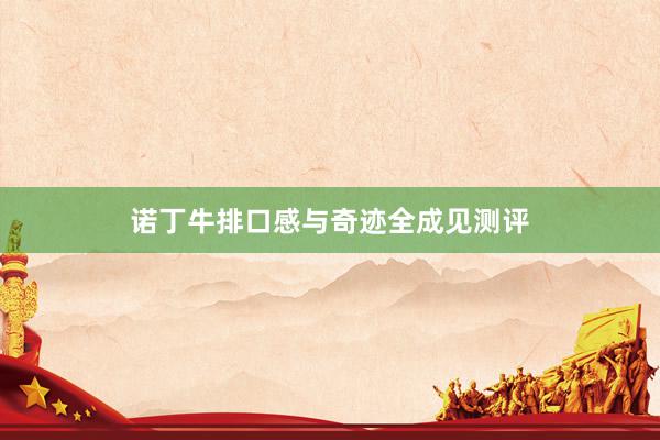 诺丁牛排口感与奇迹全成见测评